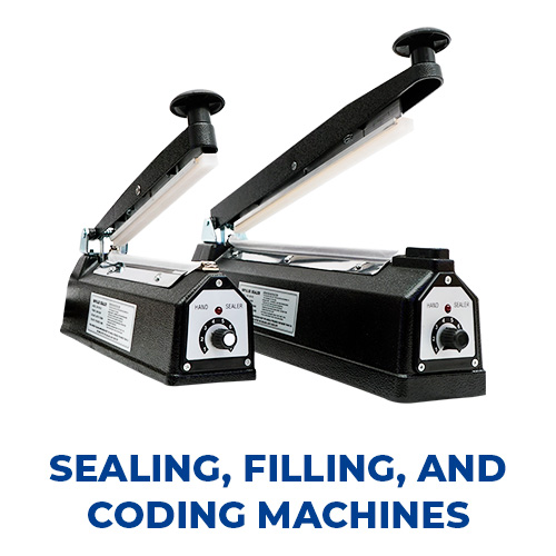 Sealing, Filling, and Coding Machines