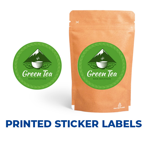 printed sticker labels